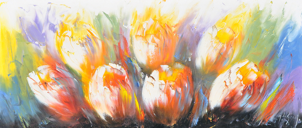 Jochem de Graaf + Seven tulips